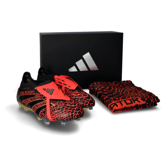 Chuteira adidas Predator Elite FT FG CNY Lucid Red-Gold Met-Core