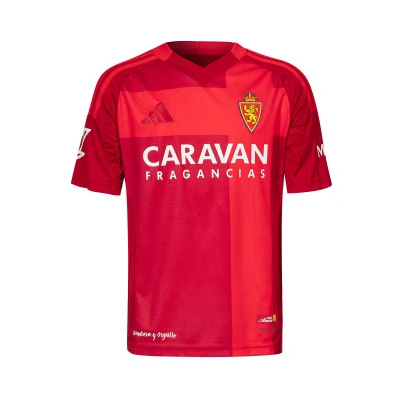 Kids Real Zaragoza 2024-2025 Away T-Shirt