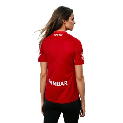 T-Shirt Real Zaragoza Segundo Equipamento 2024-2025 Mulher