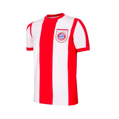 T-Shirt Fc Bayern München 1971 - 72 Retro Football Shirt