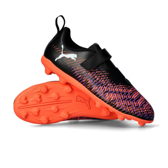 Puma Kids Future 8 Play Hook-and-loop FG/AG Football Boots