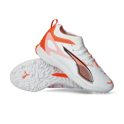 Kids Ultra 5 Match Turf + Mid Football Boots