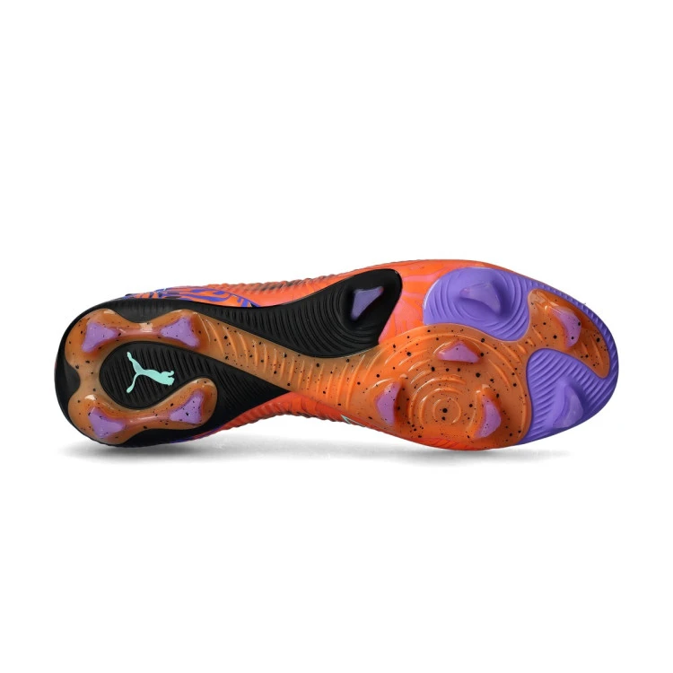 bota-puma-future-8-ultimate-creativity-fg-orange-poppy-black-poison-pink-3