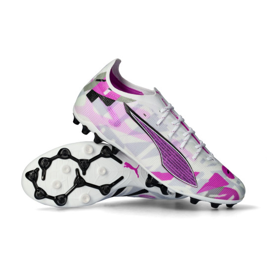 Football Boots Puma Ultra Ultimate Forever MG White-Pure Magenta