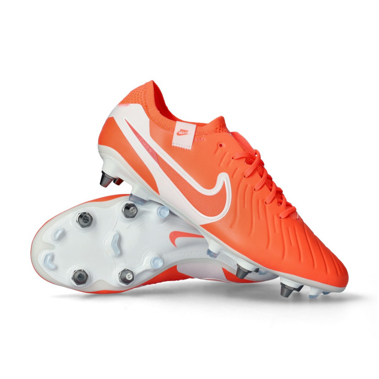 Football Boots Nike Tiempo Legend 10 Elite SG-Pro Hot Lava-White