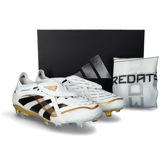 Chuteira adidas Predator Elite FT FG +Teamgeist White-Core Black