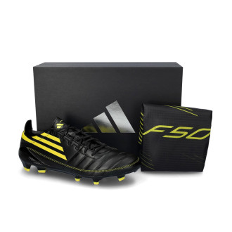 F50 Elite Leather FG 2010 Core Black-Yellow-Utility Yellow