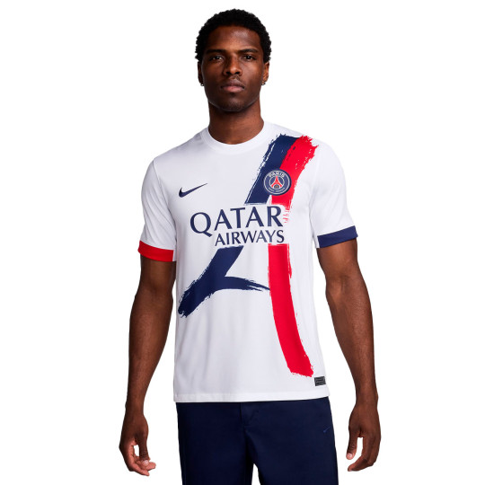 Camisola Nike PSG Segundo Equipamento 2024-2025 White-Midnight