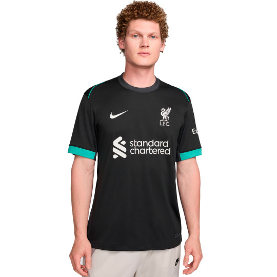 lfc nike mens teal travel tee