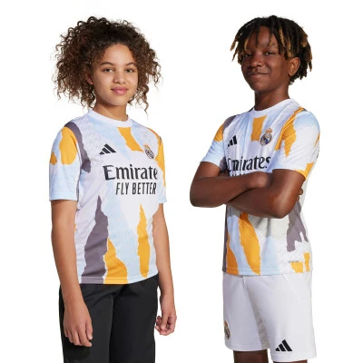 Kids Real Madrid 2024-2025 Pre-Match T-Shirt