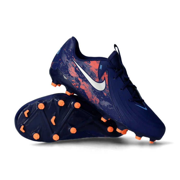 Football Boots Nike Kids Phantom GX II Academy FG/MG EH Blue Void