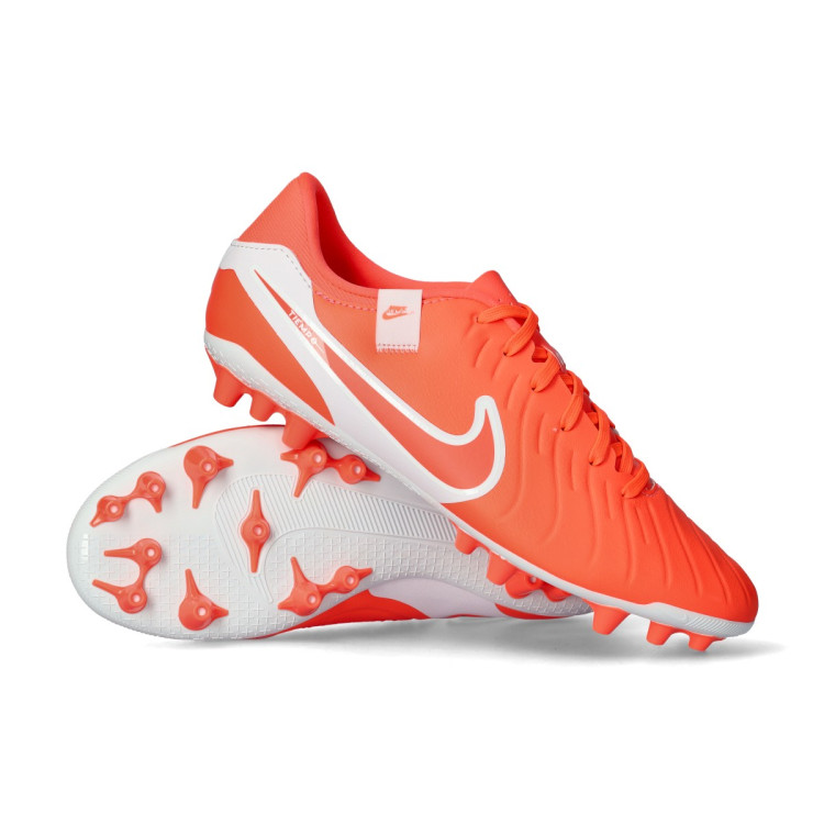 Football Boots Nike Tiempo Legend 10 Academy AG Hot Lava-White