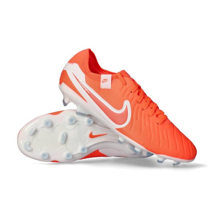 Football Boots Nike Tiempo Legend 10 Pro FG Hot Lava-White