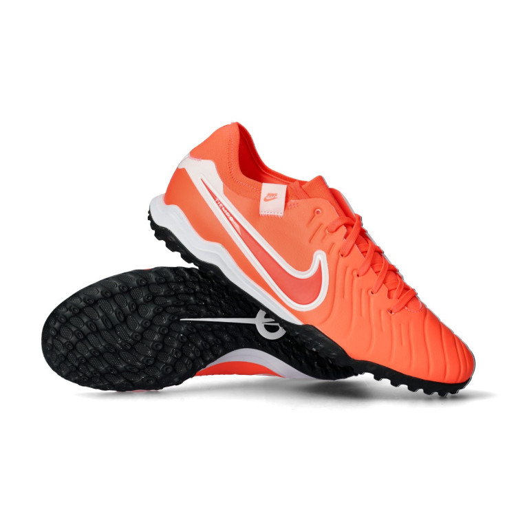 Football Boots Nike Tiempo Legend 10 Pro Turf Hot Lava-White