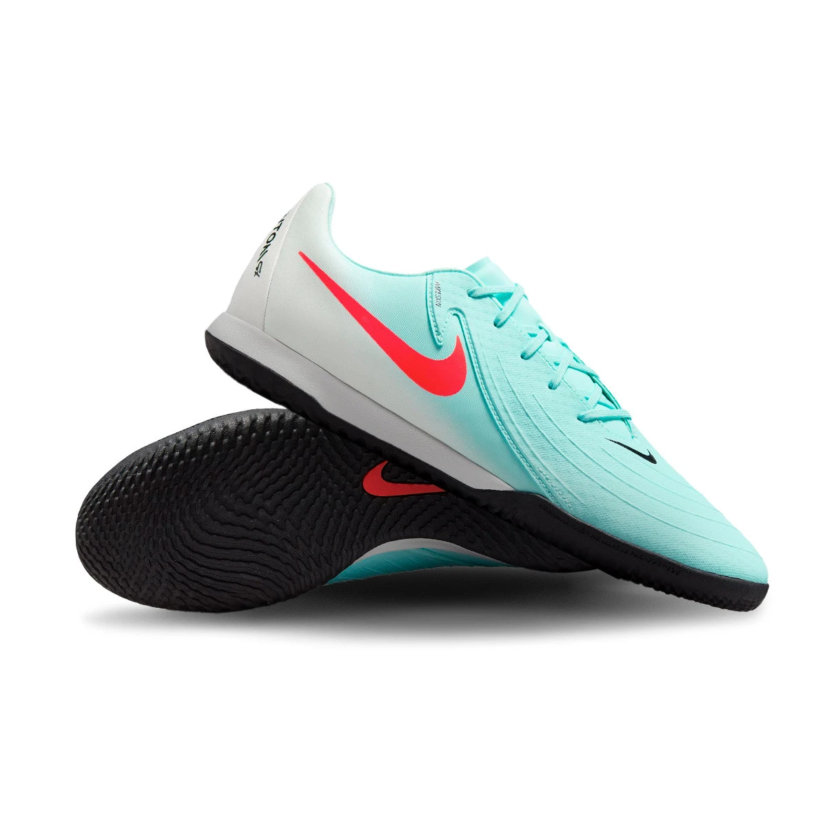 Scarpe Nike Phantom GX II Academy IC Mint-Atomic Red-Off Noir - Fútbol Emotion
