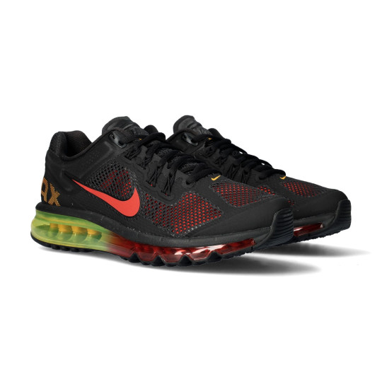 Shoes Nike Air Max 2013 Black-Univ Red-Laser Orange - Fútbol Emotion