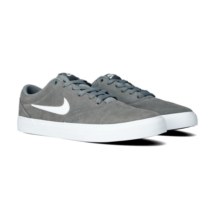 国内配送 NIKE CHARGE SUEDE COOL GREY/WHITE Trainers Nike Charge Suede Cool Grey-White-Cool Grey-White