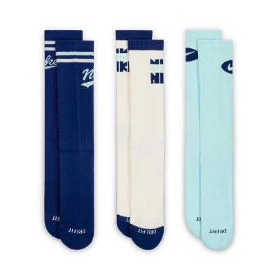 U Nk Ed Pls Crw 3Pr Lfestl 144 Socks