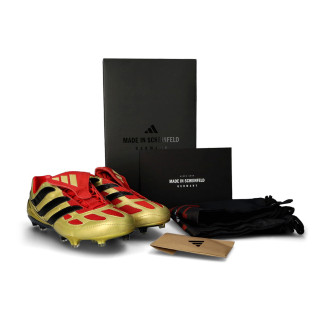Predator Precision Elite FG ZZ Gold Met-Core Black-Collegiate Red
