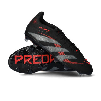 Predator Elite L FG Niño Core Black-Grey Four-Lucid Red