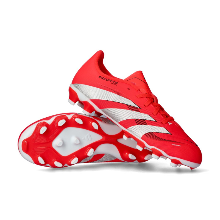 Football Boots adidas Kids Predator League L MG Lucid Red-Ftwr