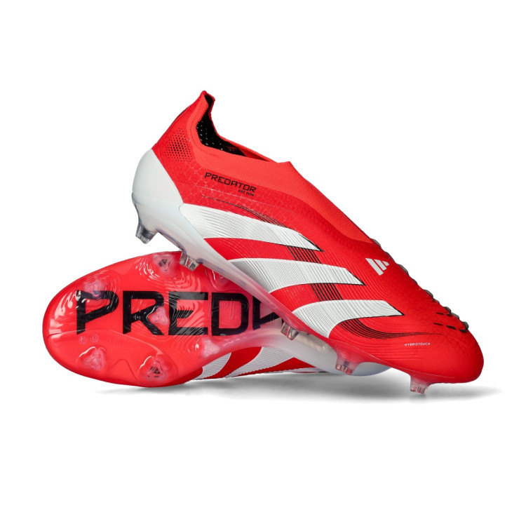 Football Boots adidas Predator Elite LL FG Lucid Red-White-Core