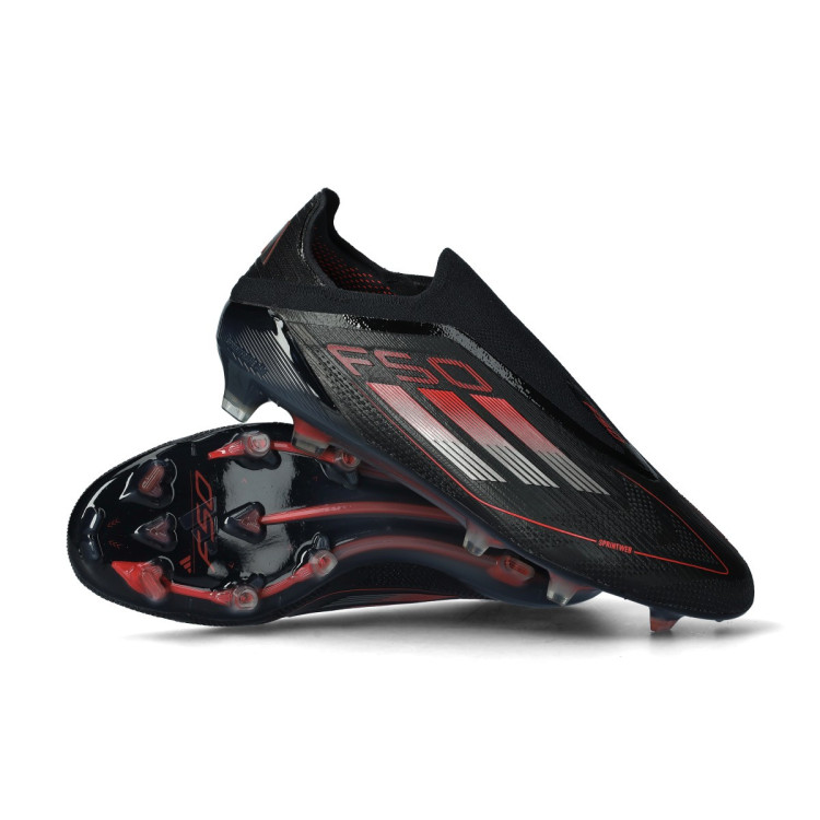 Football Boots adidas F50 Elite LL FG Core Black-Iron Met-Lucid
