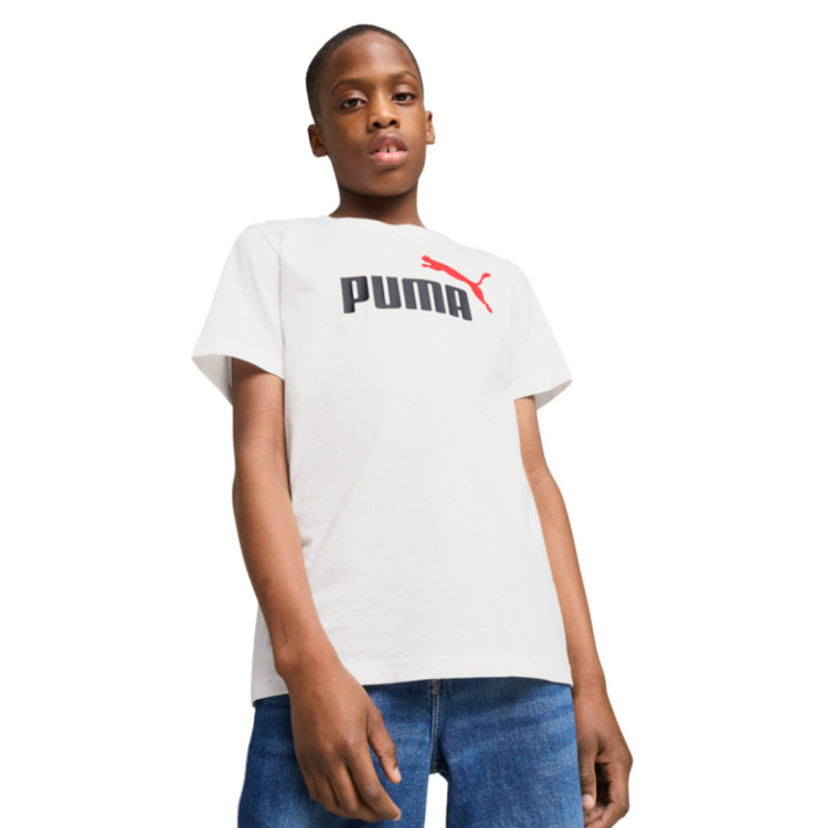 PUMA Ess 2 Color No.1 Logo Tee B Niño
