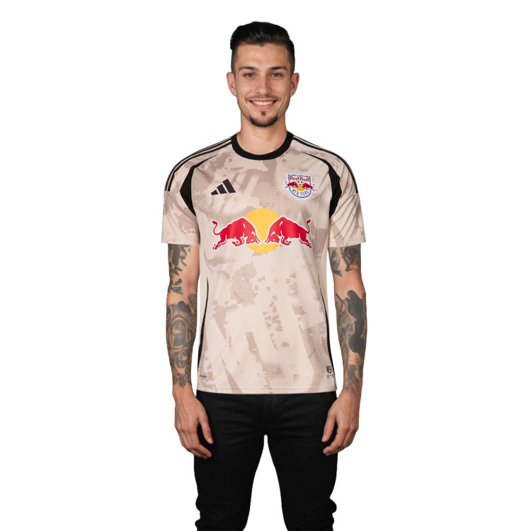 Jersey adidas Red Bull NY 2025 Away Halo Ivory - Fútbol Emotion