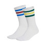 clásicos Ribbed (2 Pares)-White-Multicolor