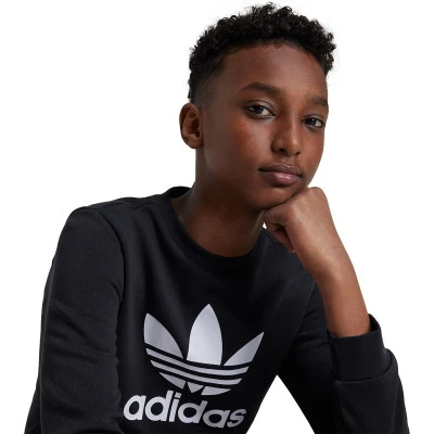 adidas Sudadera Trefoil Crew Niño — foto 4