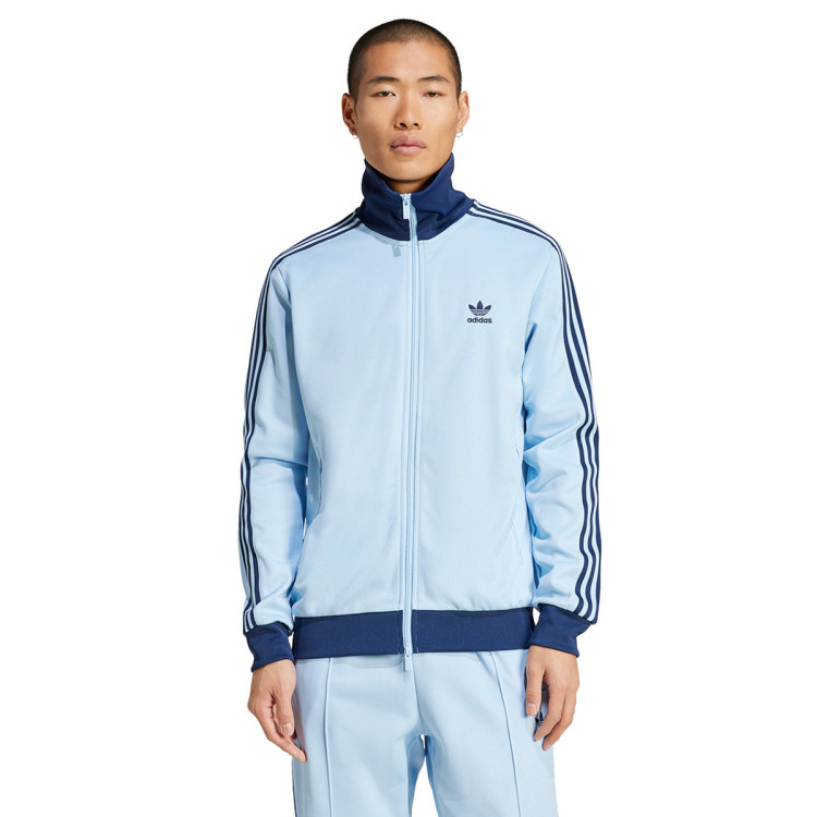 Jacke adidas Klassisches Tt klarer Himmel-Nacht Indigo Fútbol