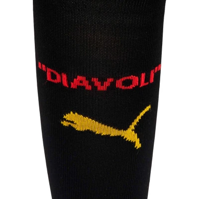 Meias AC Milan Quarto Equipamento x Off-White 2024-2025