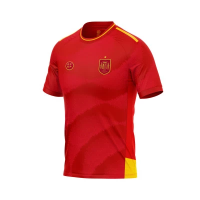 Kids Spain RFEF Euro 2024 Home T-Shirt