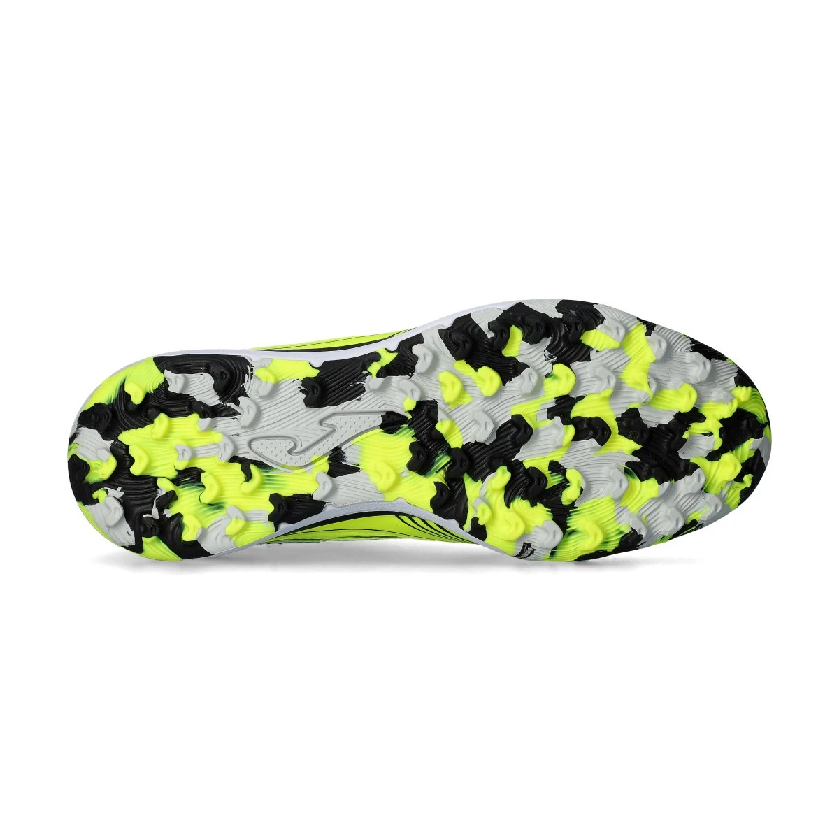 Chaussures De Football Joma Top Flex 2342 TF Pour Homme - Semelle Turf, Cuir Blanc