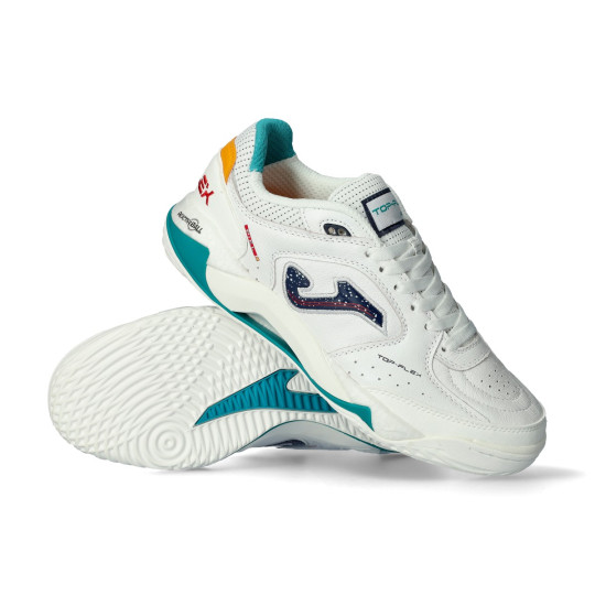 Futsal shoes Joma Top Flex Plus Black-Royal - Fútbol Emotion