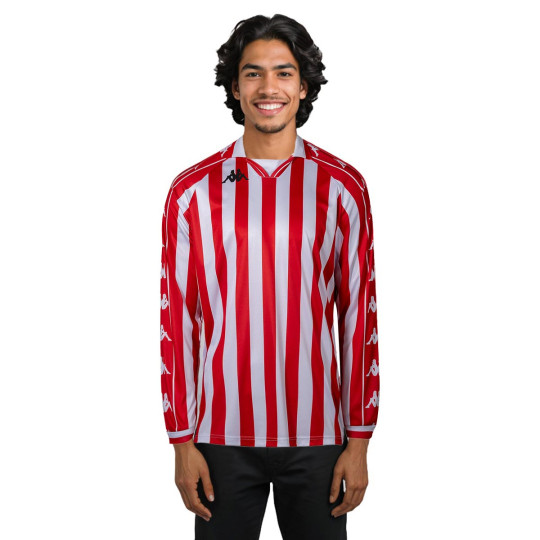 T-Shirt Kappa Retro Jersey Ganda Red-White - Fútbol Emotion