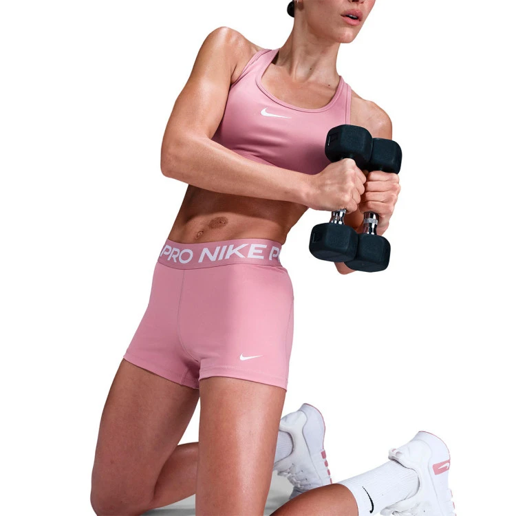 pantalon-corto-nike-pro-mujer-elemental-pink-white-2