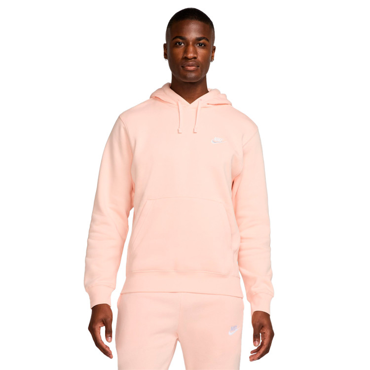 nike bleached coral hoodie