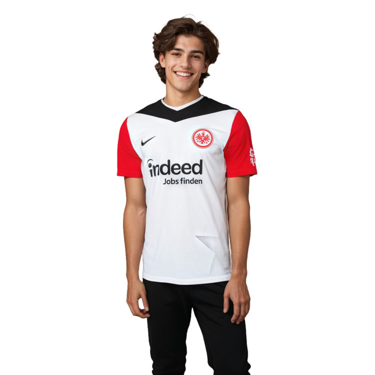 Jersey Nike Eintracht Frankfurt 2024-2025 Home White-Red Fútbol