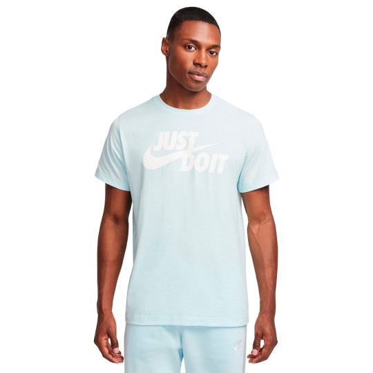 nike just do it blue t shirt