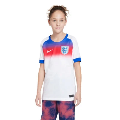 Camiseta Inglaterra Primera Equipación Eurocopa Femenina 2025 Niño