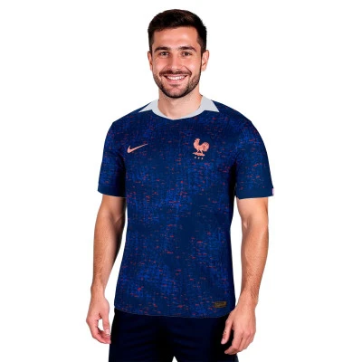 Francia Primera Equipación Authentic Eurocopa Femenina 2025 Jersey