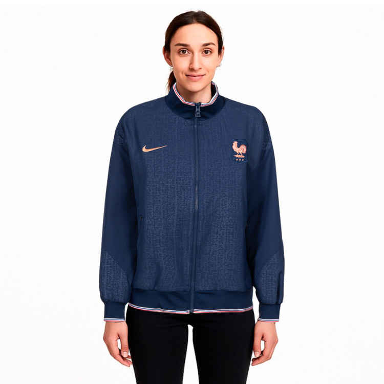 00s NIKE France rugbyフランス代表 ジャケットブルードローコ 00s NIKE France rugbyフランス代表 ジャケットブルードローコ