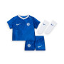 Domicile enfant Chelsea FC 2025-2026-Rush Blue-White-Speed Red-White Full Sponsor