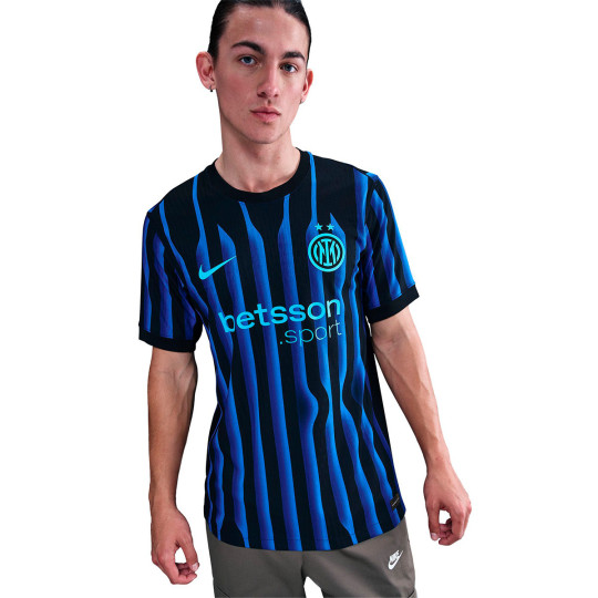 Inter de milan/インテルミラン/ Nike ポロシャツ L Inter Milan 2025/26 Stadium Home Men's Nike Dri-FIT Football