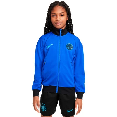 Kids Inter Milan 2025-2026 Pre-Match Jacket