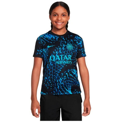 Kids Inter Milan 2025-2026 Pre-Match Jersey