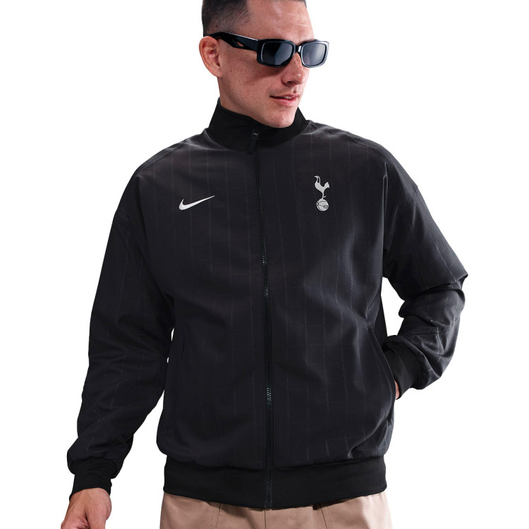 Jacket Nike Tottenham Hotspur FC 2025-2026 Pre-Match Black-Lt Iron