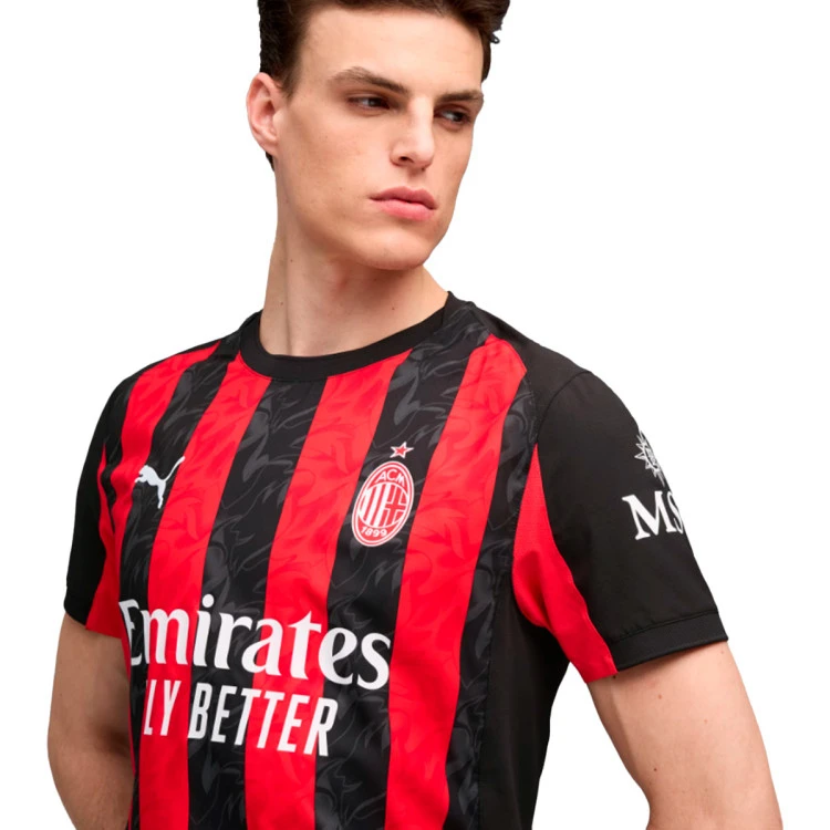 Camiseta Puma Authentic AC Milan Primera Equipaci n 2025 2026 Red 